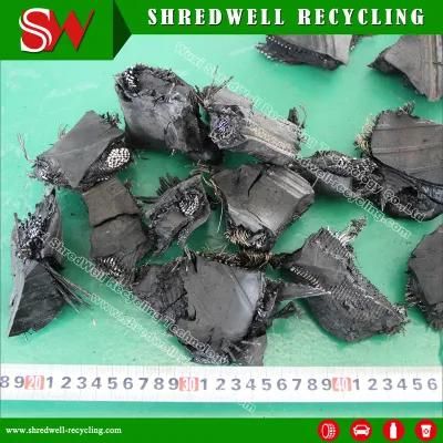 Waste Tire Shredding Machine for Used Tyre Recycling