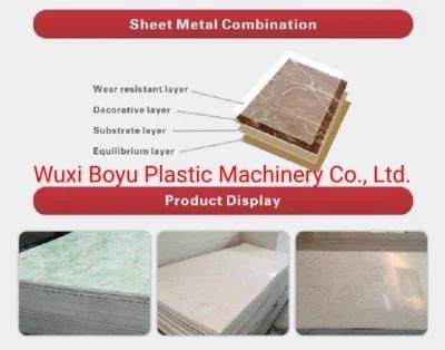 PVC Faux Imitation Marble Strip/Edge Profile-Tile Plastic Production Line