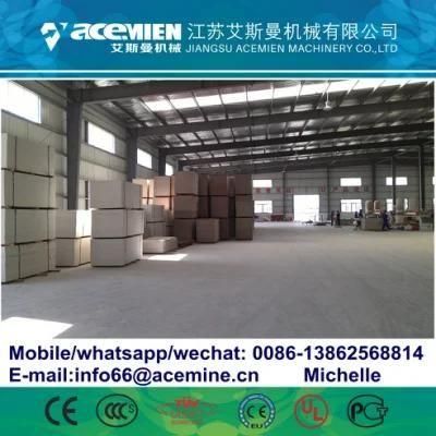 Best Price of China Manufacturer PVC Crust Foam Board Plate Machine