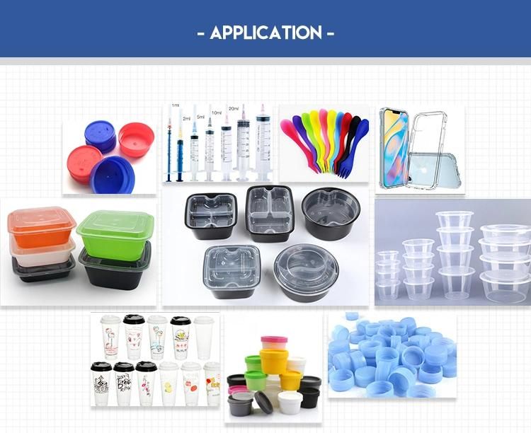GF280 Kc Disposable Meal Box Injection Molding Machine Plastic Round Container Making Machine