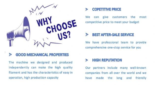 Plastic Pet/PBT/Nylon Brush/Paint Brush/Painting Brush/Barbecue Brush Filament Extruder Machine