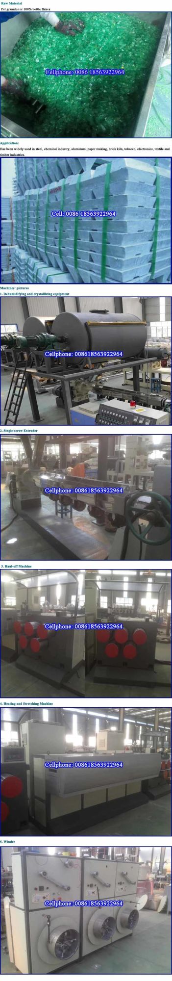 Pet Plastic Strap Extruder Machine