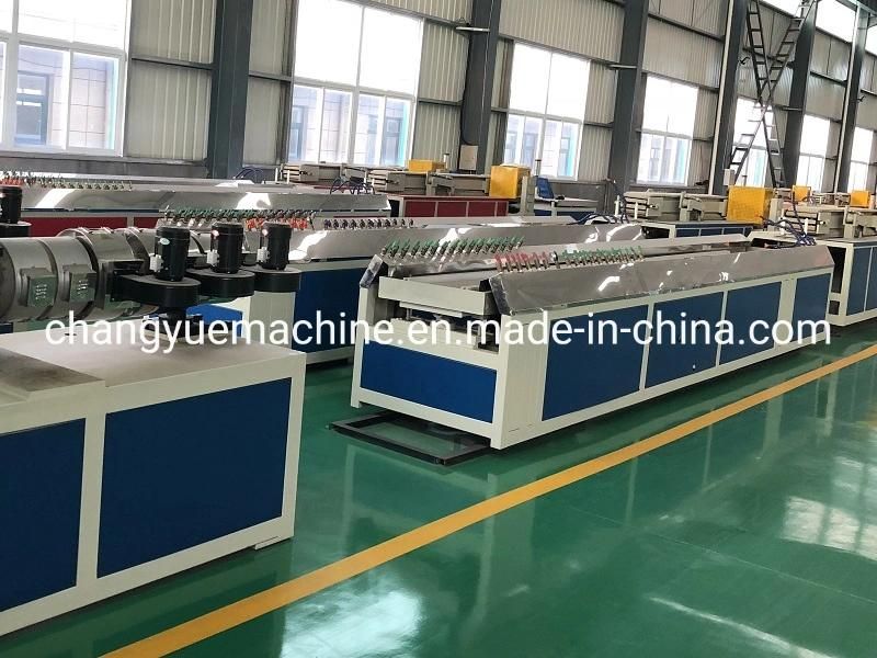 China Best Brand PVC Wood Decking Profile Making Machine