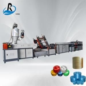 Agriculture Twisting Split Film Plastic PP Raffia Yarn Baler Twine Rope Extruder Machine ...