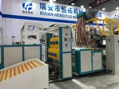 PE LLDPE Double Layer Automatic Stretch Wrap Film Casting Machine for Package and Food