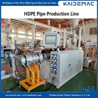 Plastic Pipe Production Line for 75mm-250mm HDPE Pipe