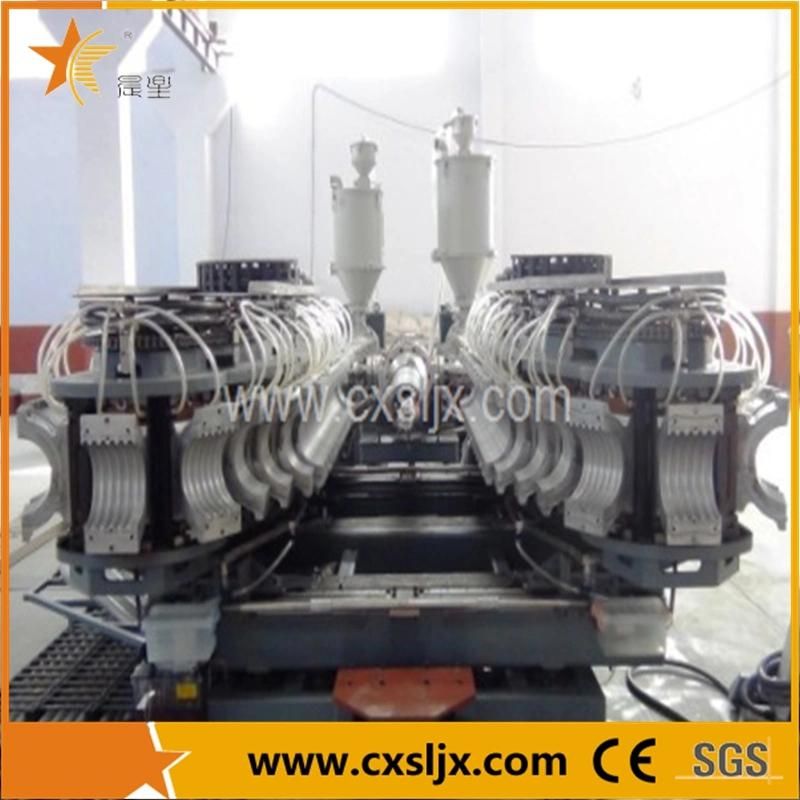 PE/PP/PVC Double Wall Corrugated Pipe Production Line Ce Certificate