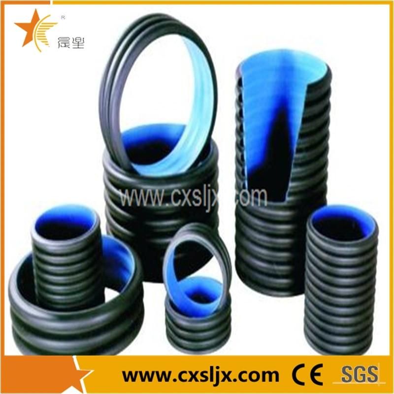 HDPE Double Wall Corrugated PE Drainage Pipe Extrusion Machine