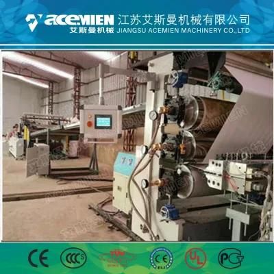Plastic Sheet with UV Coated Marble Board Plaster Extruder Machine