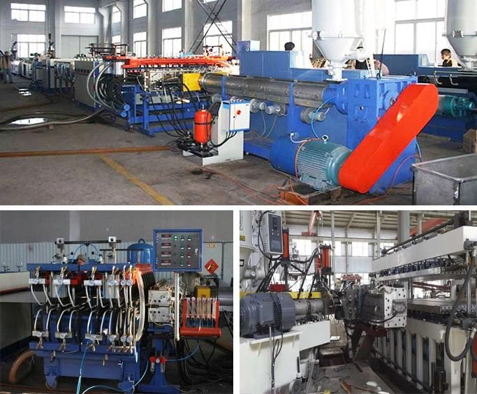 PC Hollow Sheet Production Line Extruder with CE, ISO Certification