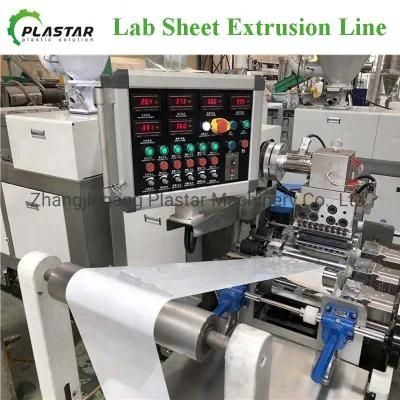 PVC/PP/PE/Pet/PC Plastic Sheet Extrusion Line/Laboratory Type Sheet Machine