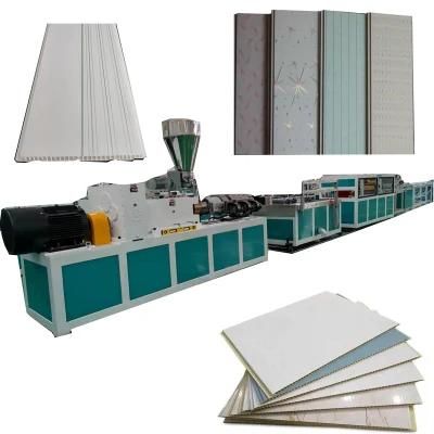 PVC Ceiling Gusset Panel Extrusion Machine with Heat Transfer Machine