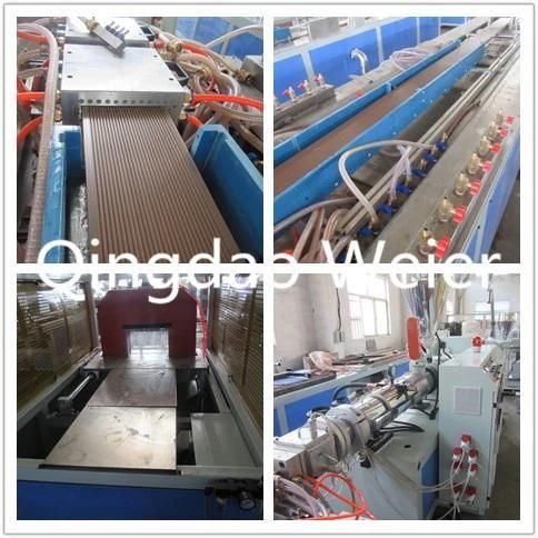 WPC PE Decking Profile Production Machine Line