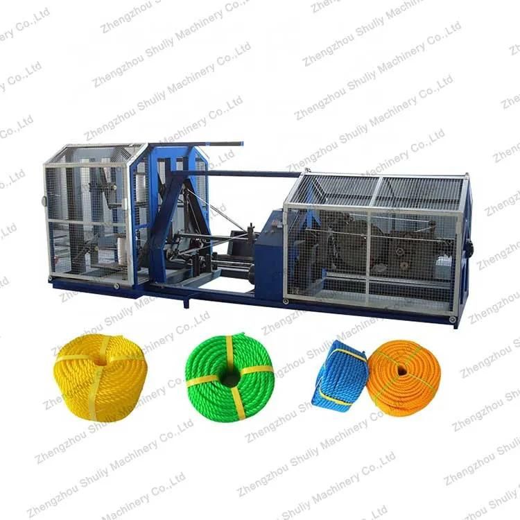 Rope Twister 3/4 Strand Twisted PP PE Nylon Plastic Rope Twisting Making Machine