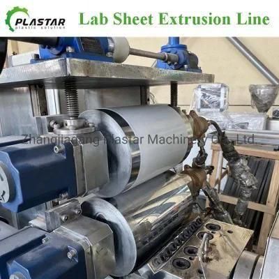 Pcl PP PU Pet PE Peek EVA Plastic Sheet Extruder Production Line Extrusion Machine for ...