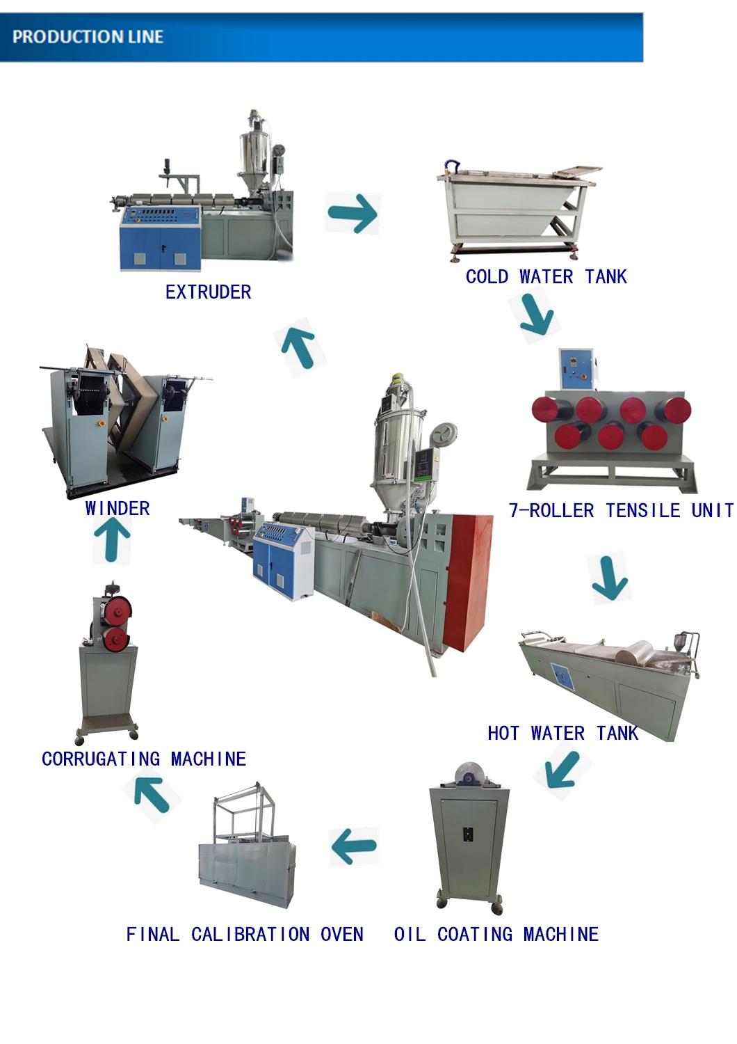 Plastic Polyester Fiber Making Machine for Brush/Broom/Net/Rope Filament/Bristle