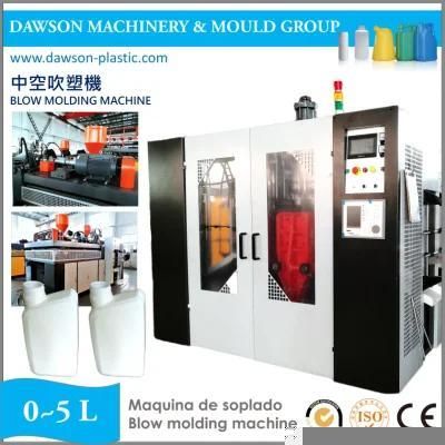 5L Motor Oil Bottle Auto-Deflashing Blow Moulding Machine