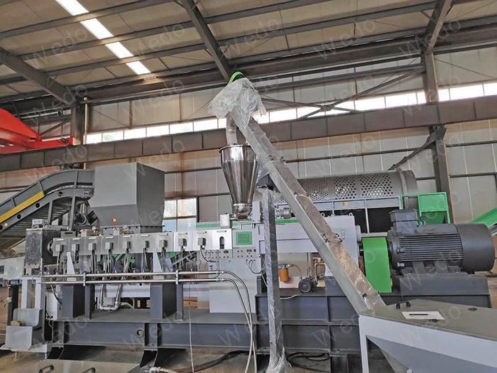 Pet Pelletizing Flakes Recycling Machine for Sale