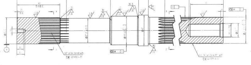 Tex160 Wear Resistance Screw Elements and Milling Shaft for Twin Screw Extruder