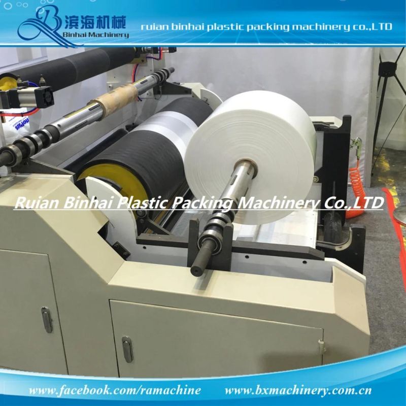 LDPE Handle Plastic T Shirt Bag Film Blowing Machine