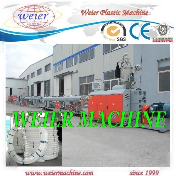 Plastic Extruder Machine / HDPE PPR PP Pipe Machinery