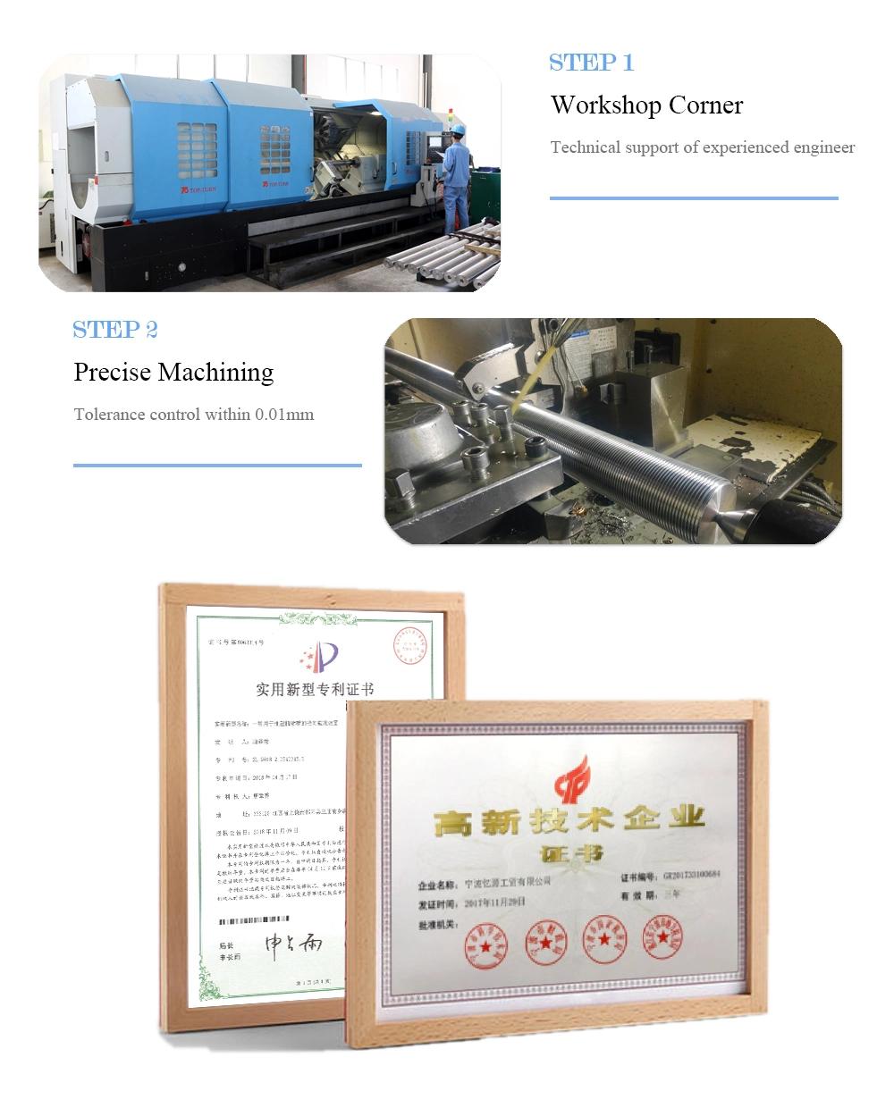 Injection Clamping Unit Tie Bar for Plastic Injection Molding Machines