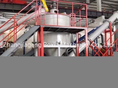 Popular Cola Bottle Washing Plant for Crushing Recycling Plastic Pet PE PP Bottles with ...