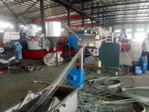 High Output LDPE Pet HDPE PP PE PVC PPR Plastic Pelletizer Pelletizing Granules Making ...