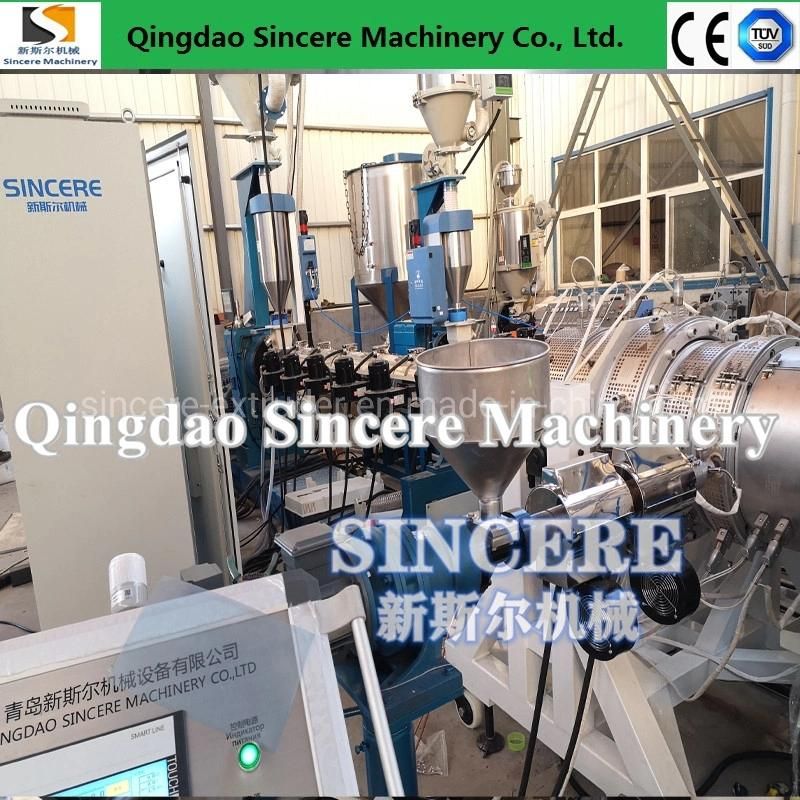 HDPE/PE/PP/PPR/Pert Composite Water Supply/Draiange/Irrigation Pipe Machine Manufacturing Extruding Machinery, Plastic HDPE/PE Pipe Extrusion Production Line