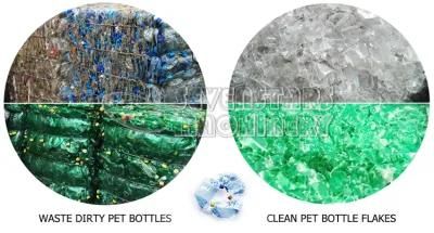 2000kg/H Centrifugal Dryer Plastic Bottle Recycling Pet Bottle Recycling Line