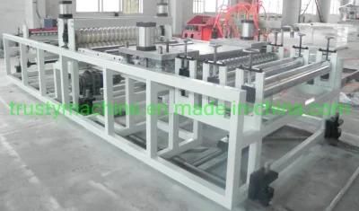 PVC/PVC+ASA Composite Spanish Corrugated Roof Sheet Extrusion Extruder Machine / Machinery ...