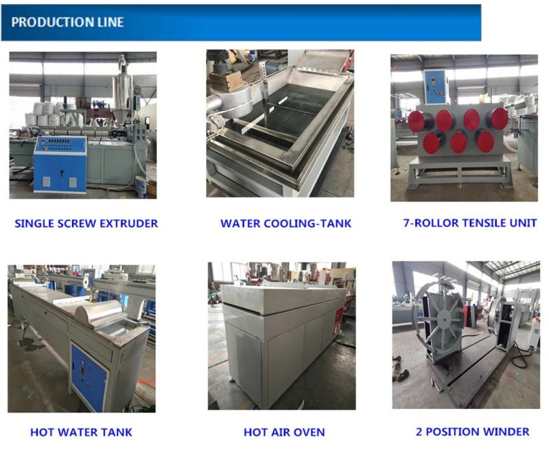 Single Screw Filament Extruder/Broom/Brush Filament Plastic Extrusion Machine