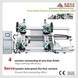 Window 4 Head Corner Crimping Machine