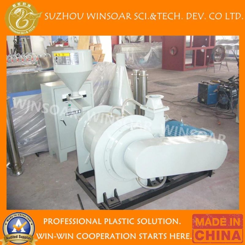 Plastic PP PE PVC Waste Recycling Powder Mill Grinding Machine with Pulse Dust Catcher