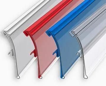 Factory Price PVC Supermarket Strip Extrusion Machine Clear PVC Supermarket Display Strip ...
