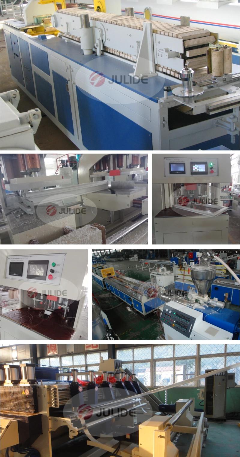 Plastic PVC WPC Window Profile/Door Frame/Window Sill Profile Machine