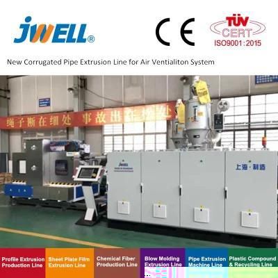 PE160 High-Speed Dwc Corrugated PE Pipe Extrusion Line Electricity Conduit Pipe Making ...
