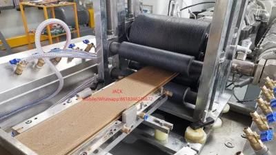 Wood Plastic Composite Decking Profile Extrusion Machine