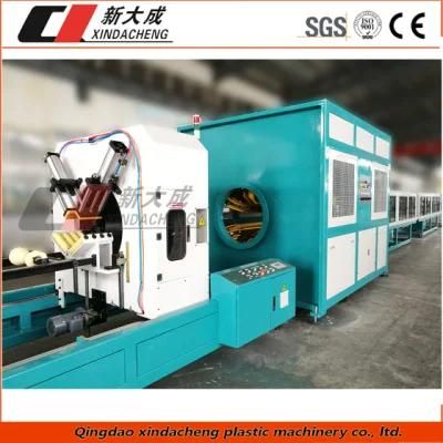 Plastic PVC/UPVC/PE/HDPE/PP/PPR/LDPE Water Pipe Extruding Machine