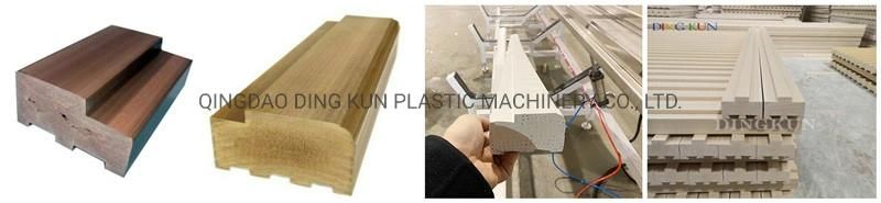 UPVC PVC WPC Wood Plastic Door Frame Profile Production Machine