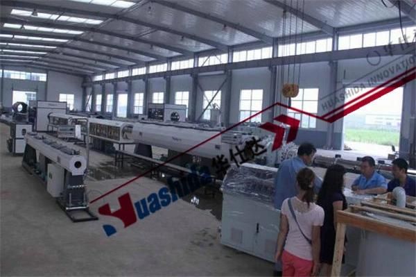 HDPE Tube Extrusion Line Water Supply Pressure Pipe Production Line