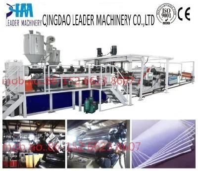High Impact Resistance PMMA Acrylic Sheet Extrusion Line