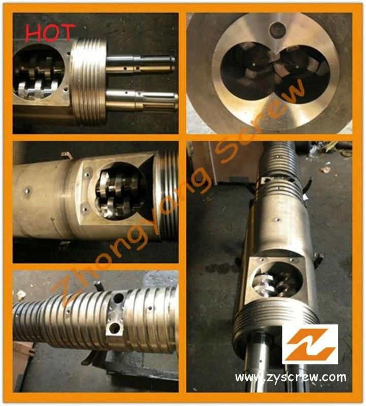 Bimetallic PVC Conical Twin Screw Barrel Special PVC Production