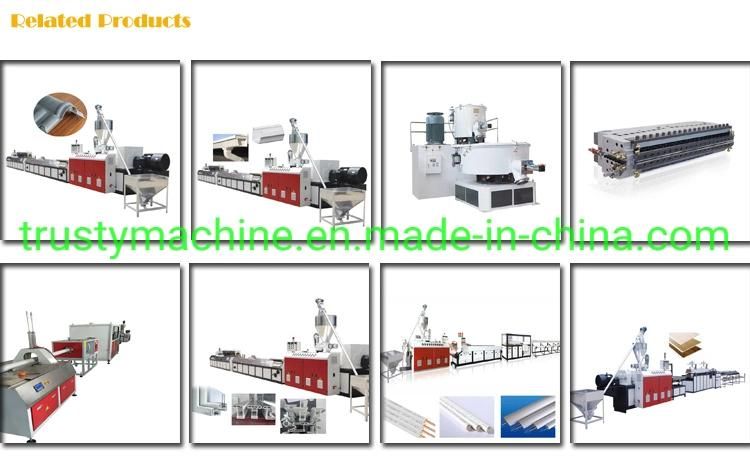 PVC Profile Extruder Machine