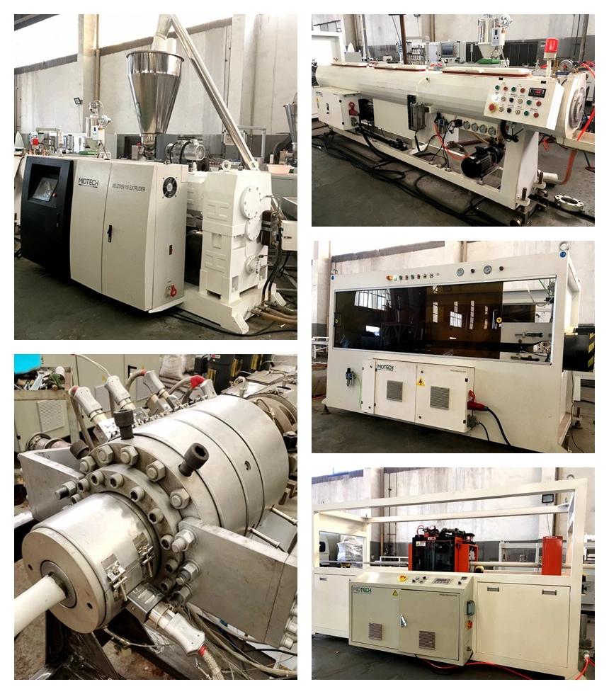 Twin-Screw PVC Pipe Machine/PVC Pipe Making Production Machine