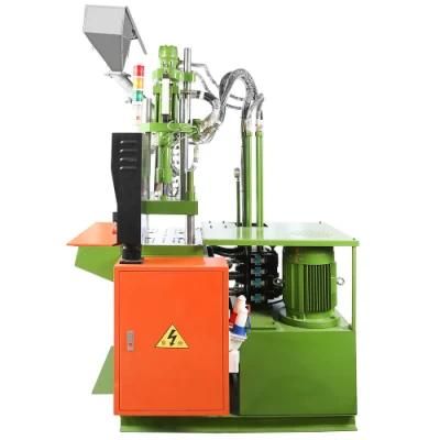 45t AC DC USB Plug Connector Cable Making Machine Vertical Injection Moulding Machine