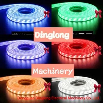 Neon Soft Silicone Lamp Strip Extruder for Outdoor Festival Decoration