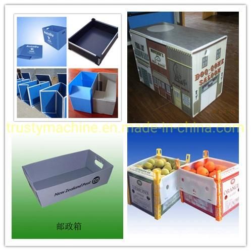 High Quality PP Plastic Corrugated Hollow Sheet Packing Box Making Machine/Production Line