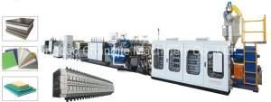 High out-Put Plastic Hollow Profile&Board PP Extruder Machine