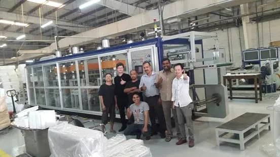 Thermoforming Machine in System Line